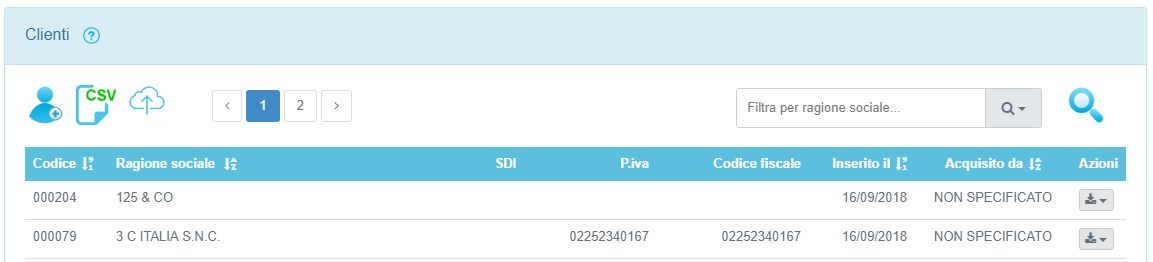 systemcloud record dati