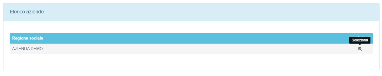 systemcloud seleziona azienda